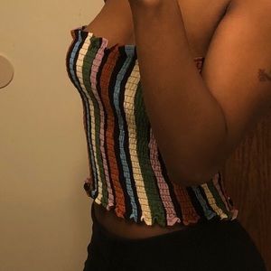 Multi color top